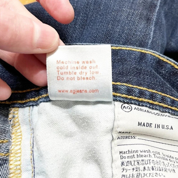 Ag Adriano Goldschmied Men's The Protege Straight Leg Jeans Size 40 x 29 - Picture 8 of 8